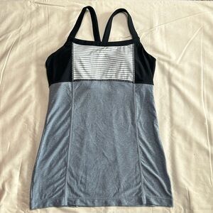 Blue MPG sport top size S - small